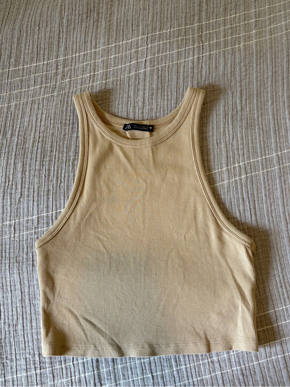 Zara Tan Tank Top
